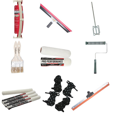 Tool Kit for 501 - 1000+ Square Foot Metallic Epoxy Flooring